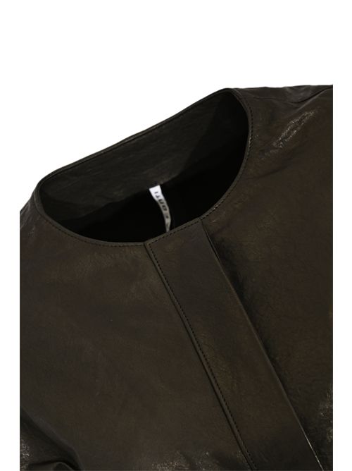 Blusa Delphine in pelle stretch Liviana Conti | F5WX20Y69-0